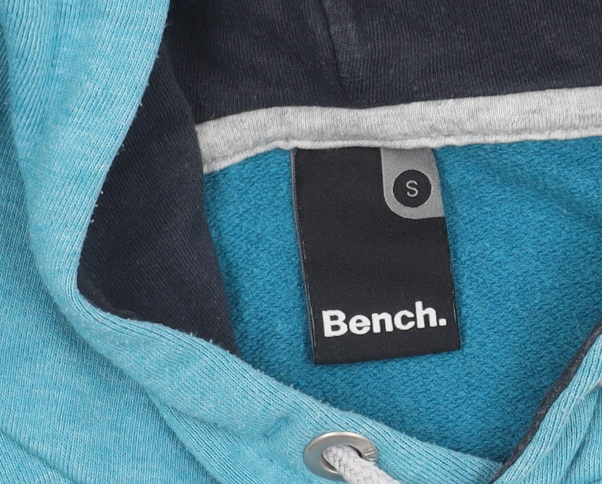 Bench Blue Pullover Hoodie Unisex Adults S