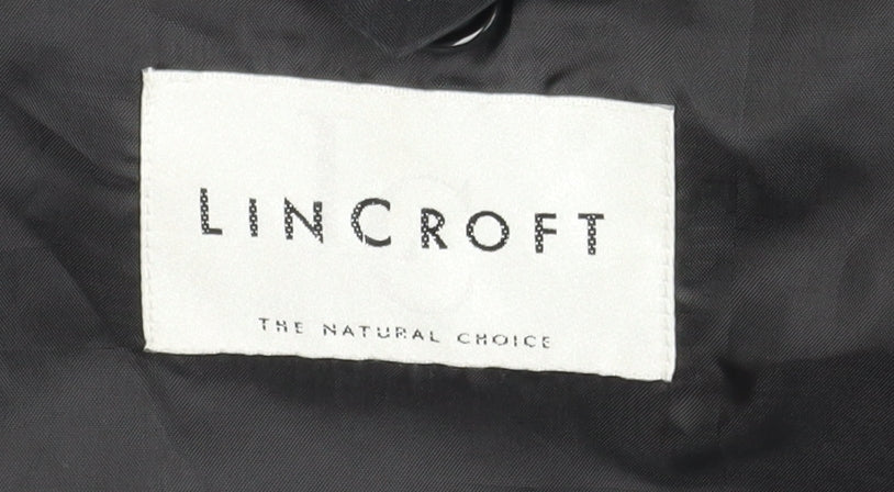 Lincroft Men's Black Wool Blazer, Size 40R, Formal Wear