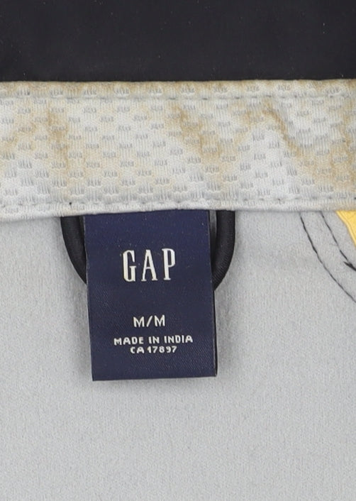GAP Men's Medium Black Polyester Waistcoat