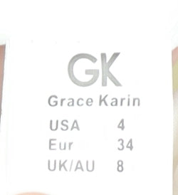 Grace Karin Women's White V-Neck Dress, Size 8