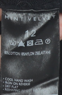 Mint Velvet Women's Black Knit Dress Size 12