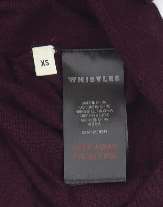 Whistles Women's Purple XS Pullover Jumper