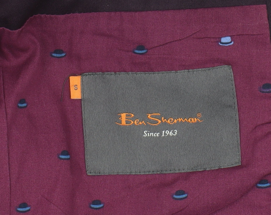 Ben Sherman Men's Grey Graphic T-Shirt Size M