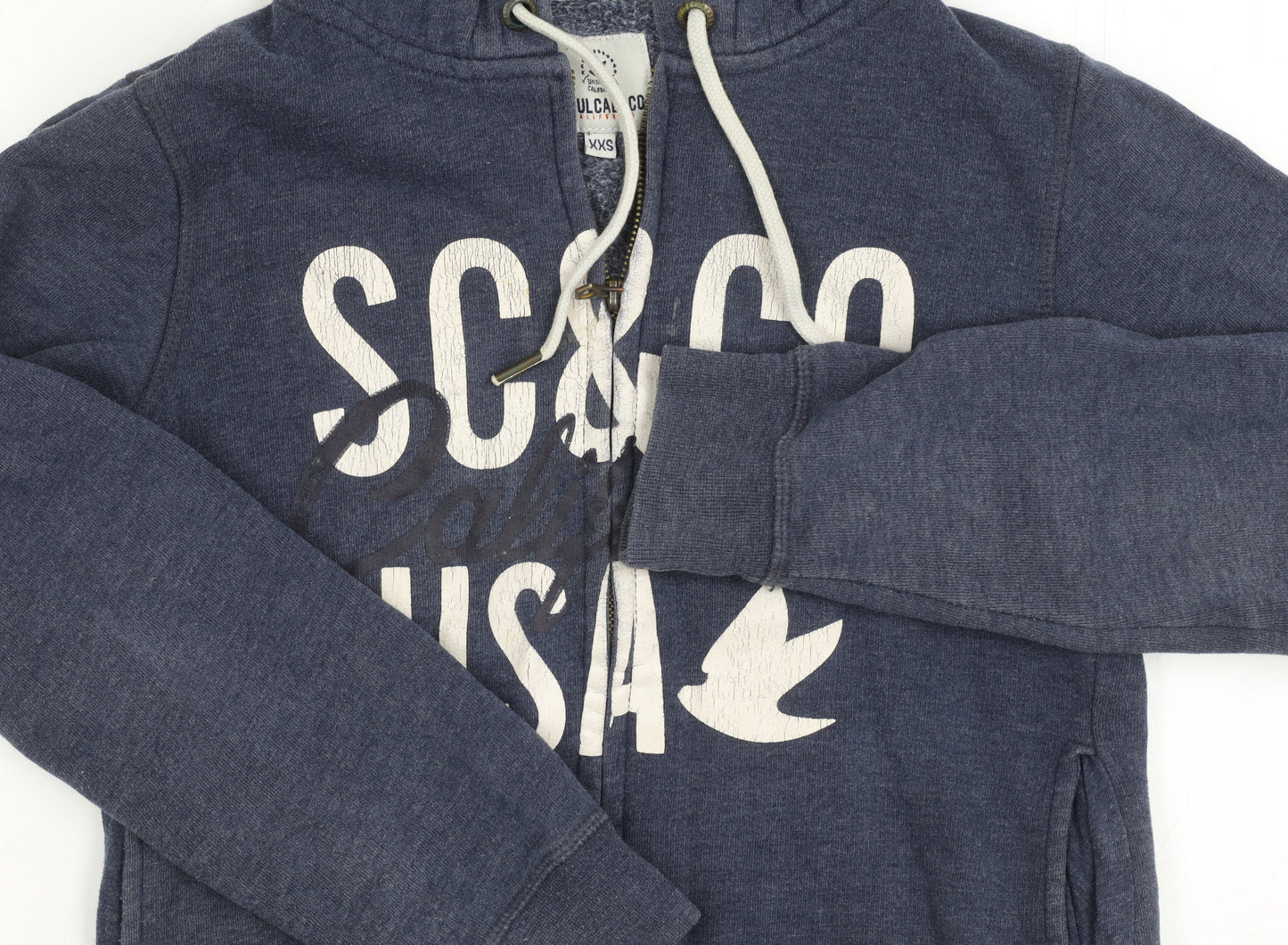 SoulCal Women's Blue XXS Hoodie Jacket