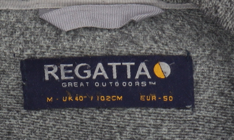 Regatta Men's Grey Basic Jacket M with Full Zip