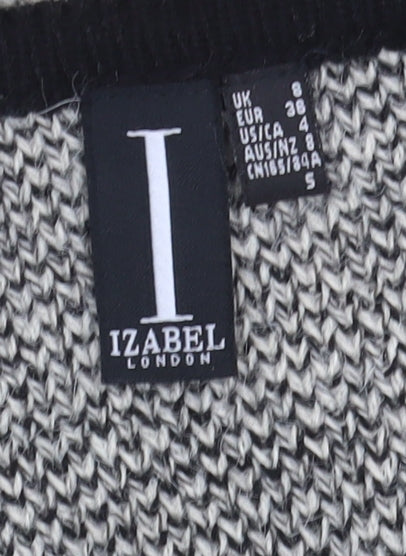 Izabel London Women's Beige Cardigan UK Size 8