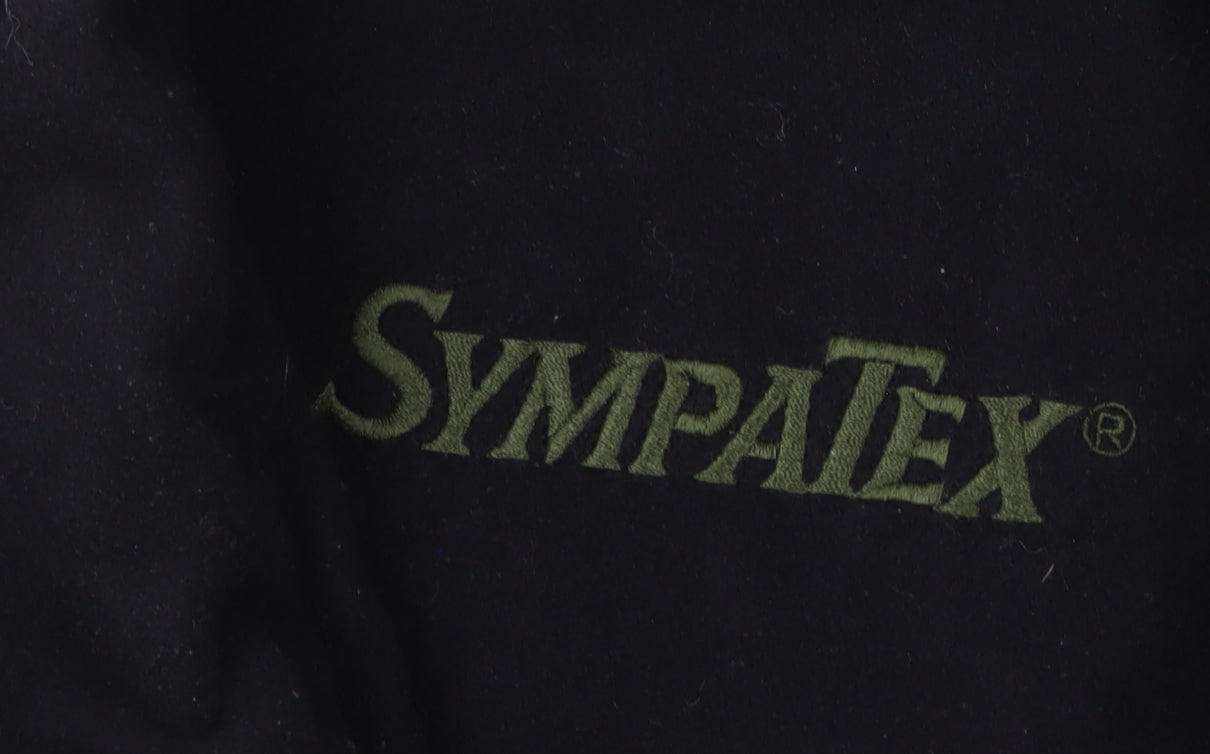Sympatex Men's Black Polyester Jacket Size 44