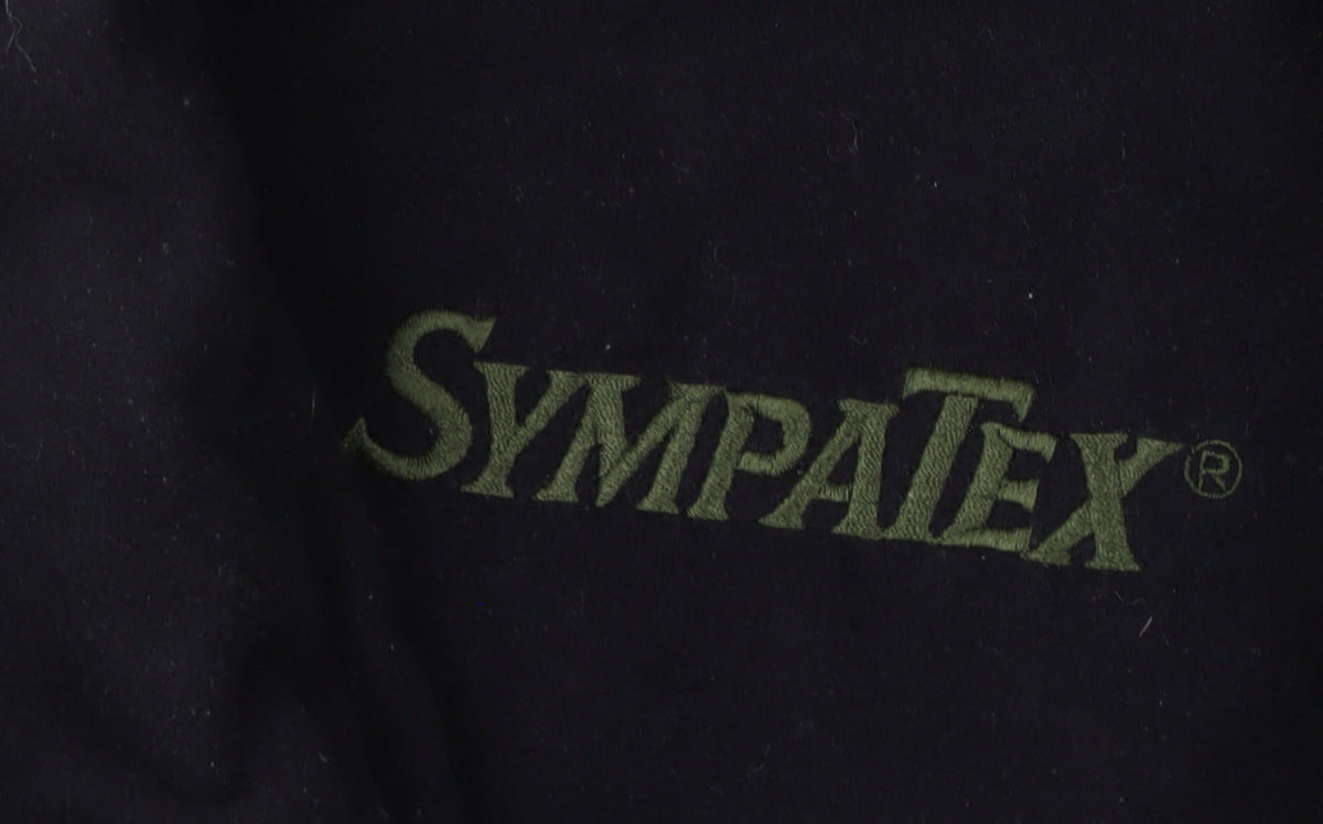 Sympatex Men's Black Polyester Jacket Size 44