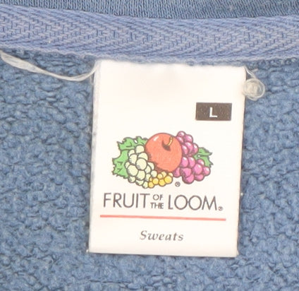 Fruit of the Loom Men's Blue Basic Jacket Size L