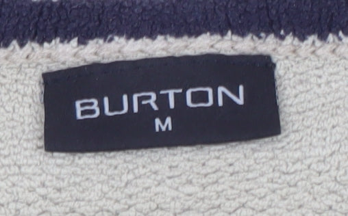 Burton Men's Beige V-Neck Sweatshirt Size M