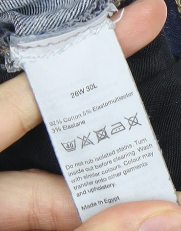 Warehouse Women's Blue Skinny Jeans Size 10