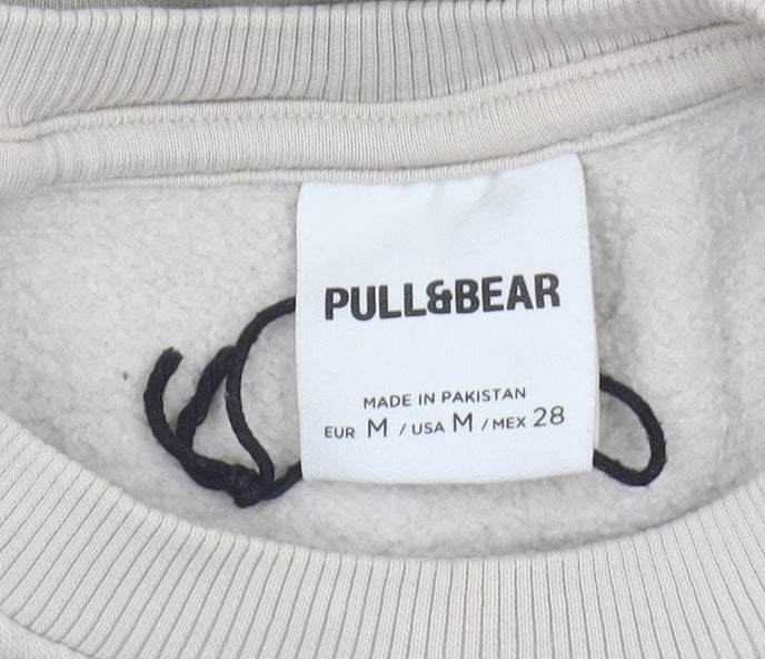 Pull & Bear Women's Beige Sweatshirt Size 12