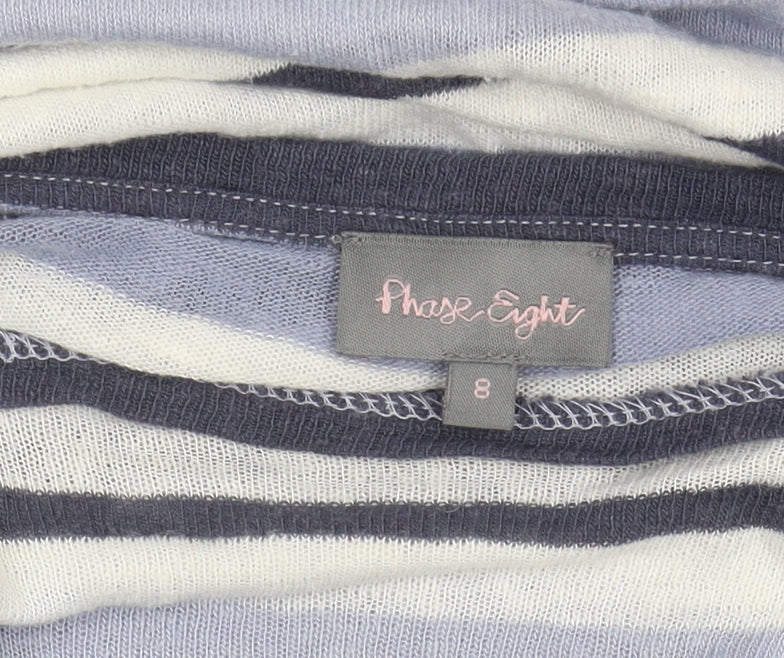 Phase Eight Women's Multicoloured Stripe Jumper Size 8