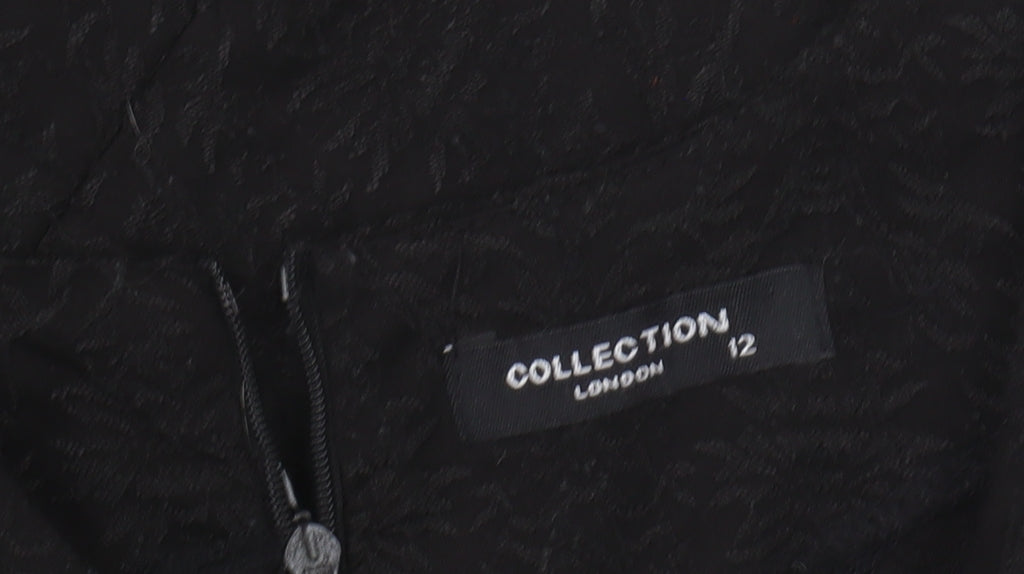 Collection London Women's Black Dress, Size 12, Elegant