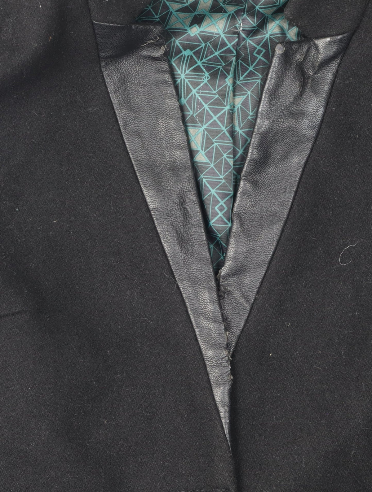Twist & Tango Women's Black Wool Overcoat Size 8