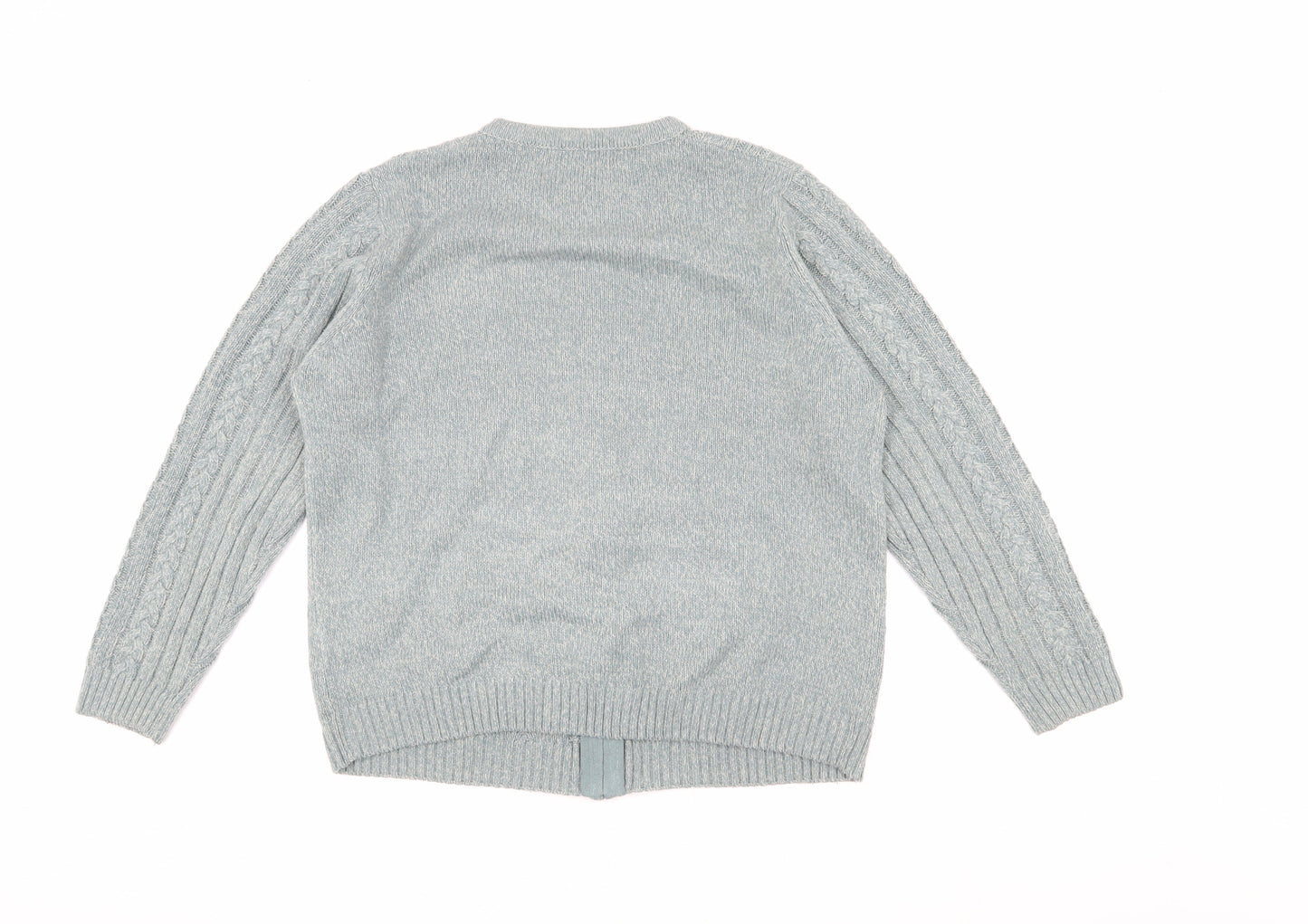 Honor Millburn Women's Grey Knit Jacket Size 14