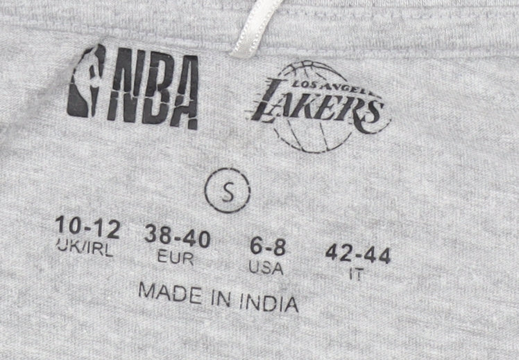 NBA Los Angeles Lakers Grey T-Shirt, Unisex, S