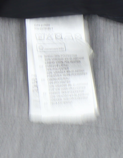 H&M Women's Grey Blazer, Size 6, Regular Fit