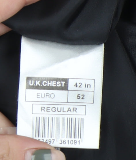 Men's Blue Waistcoat, Regular Fit, Chest 42R