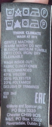 Marks & Spencer Women's Purple Pullover Jumper, Size 14