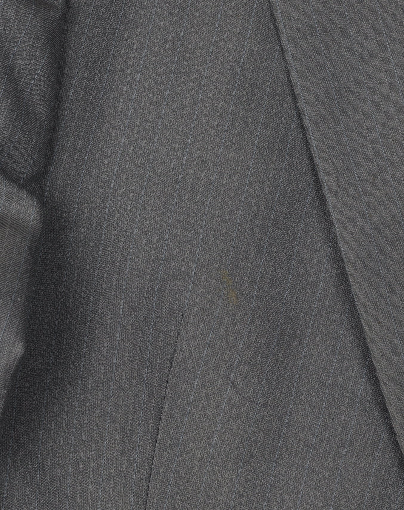 Charlton Gray Mens Grey Blazer 44S Striped Formal Jacket