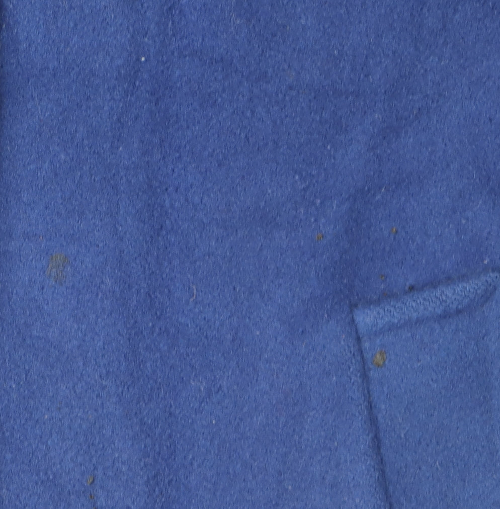 Eastex Women's Blue Wool Overcoat Size 10 - Vintage Style