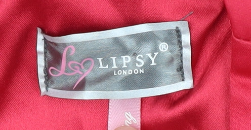 Lipsy Women's Red Dress Size 8 Party/Cocktail