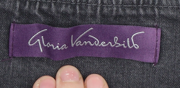 Gloria Vanderbilt Women’s Grey Straight Jeans Size 6