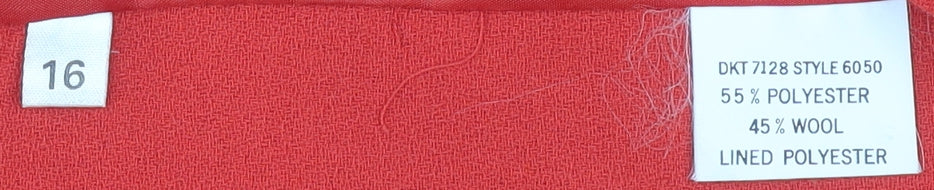 Windsmoor Women's Red Jacket Size 16