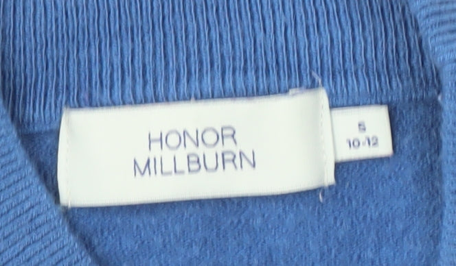 Honor Millburn Women's Blue High Neck Jumper, Size 10-12