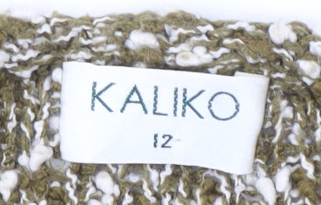 Kaliko Women's Multicoloured Pullover Jumper Size 12