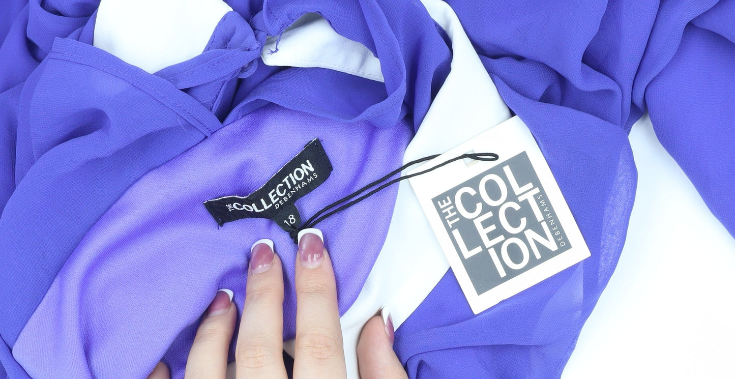 The Collection Women's Purple Shift Dress
