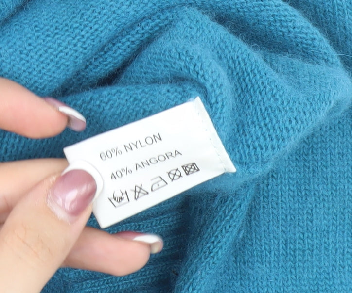 mk one Women's Blue Pullover Jumper, Size S