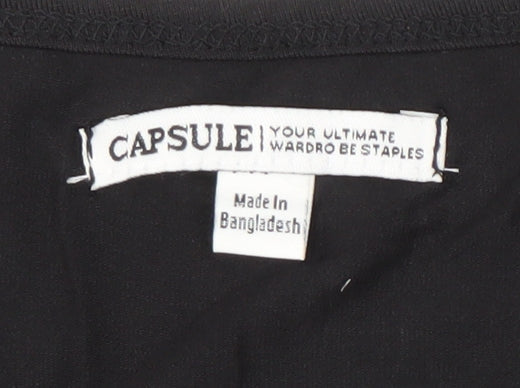 Capsule Women's Black Dress Size 30 Elegant Comfort