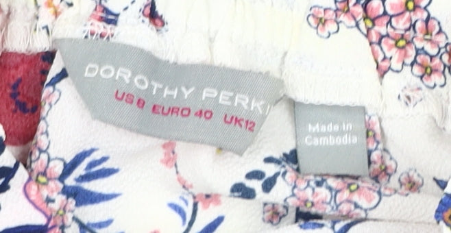 Dorothy Perkins Women’s Multicoloured Floral Blouse Size 12