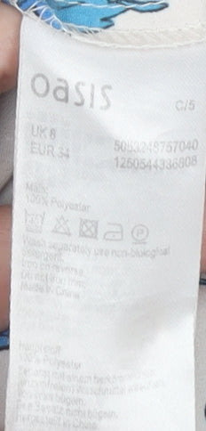 Oasis Women’s Multicoloured Floral Tank Top Size 8