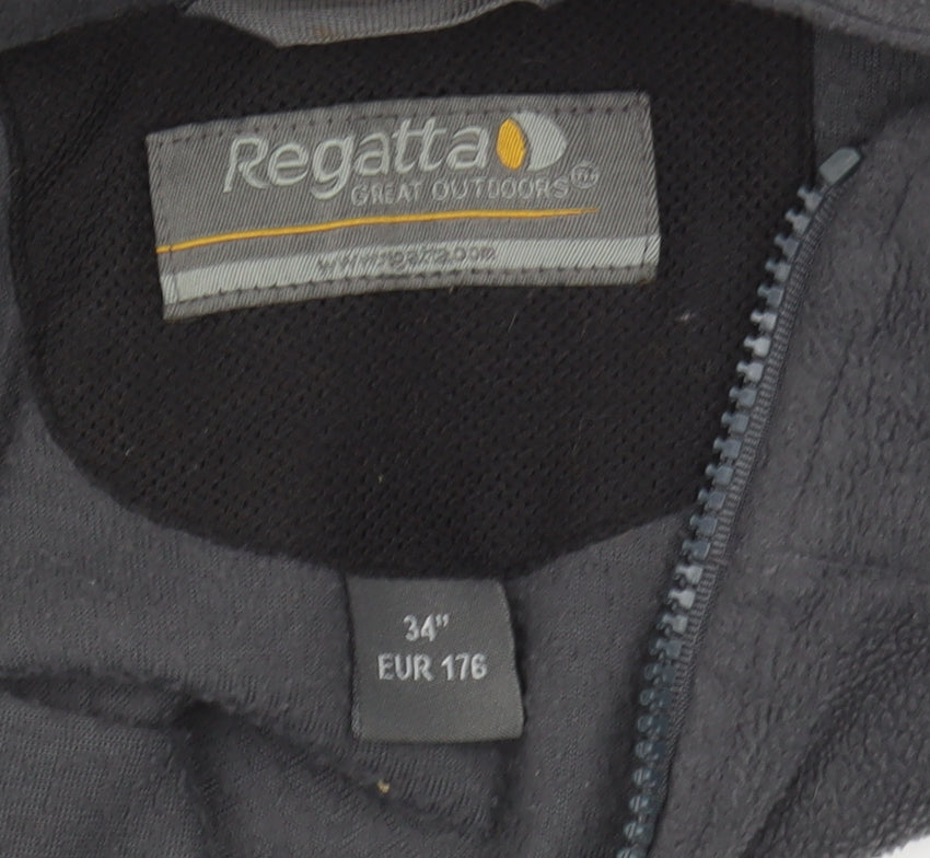 Regatta Men's Grey Fleece Jacket, Size 34, Casual Outdoor