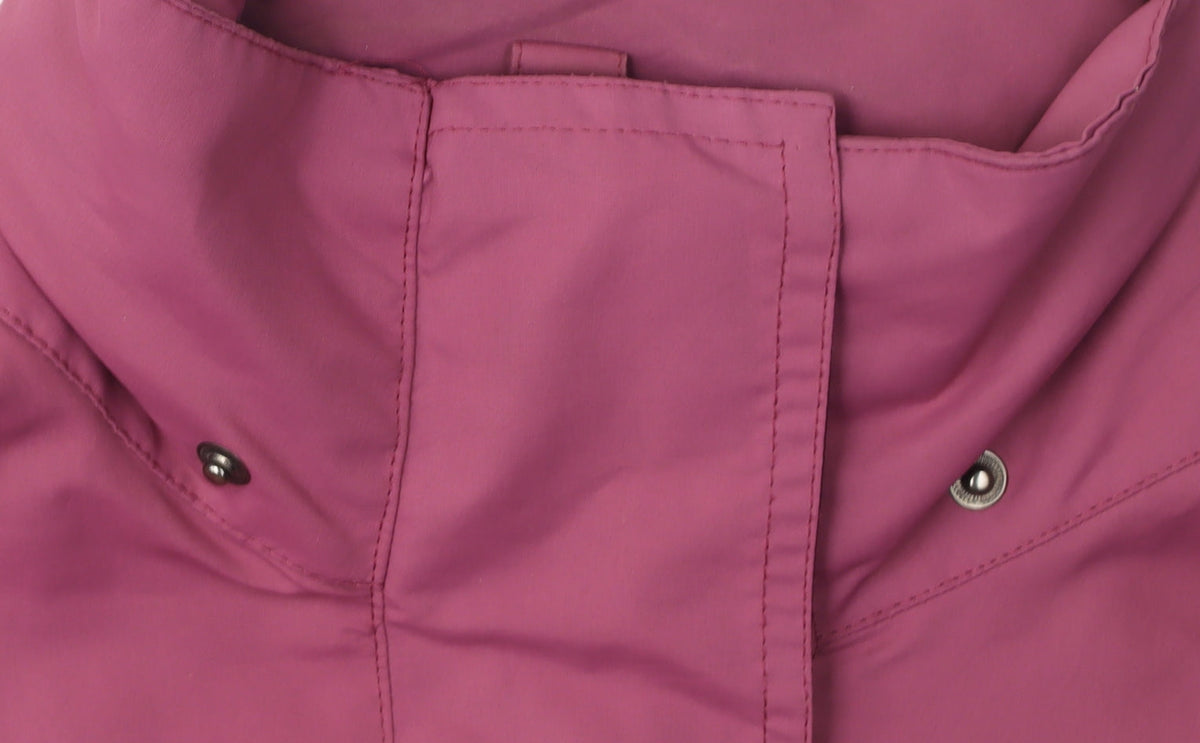 Outdoor Essentials Women's Pink Parka Jacket Size 14