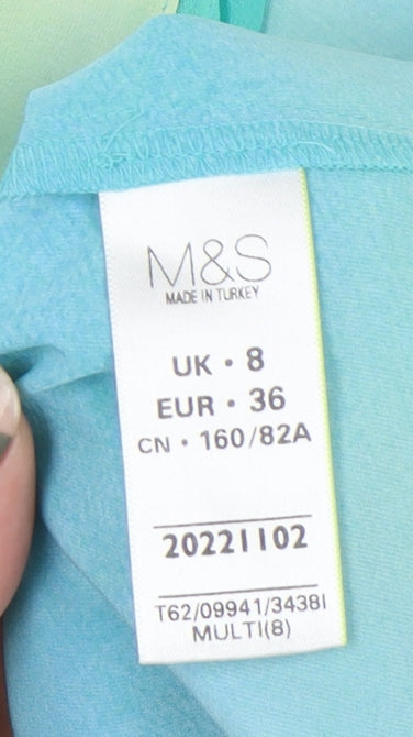 Marks & Spencer Womens Multicoloured Polyester Tank