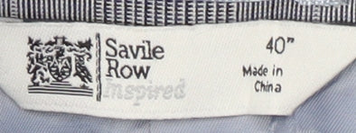Marks & Spencer Men's Grey Check Blazer, 40