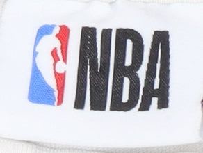 NBA Unisex Adults White XL T-Shirt for Casual Sportswear