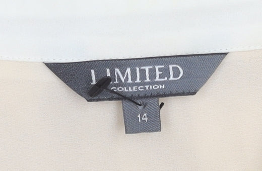 Limited Collection Women's Beige Blouse Size 14