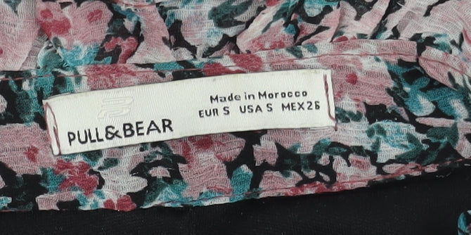 Pull&Bear Women's Floral Multicoloured Dress Size 8