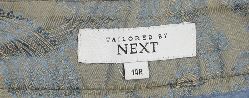 Next Women's Grey Striped Dress Pants Size 14