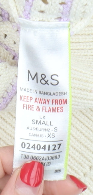 Marks & Spencer Women's Small Ivory Pullover