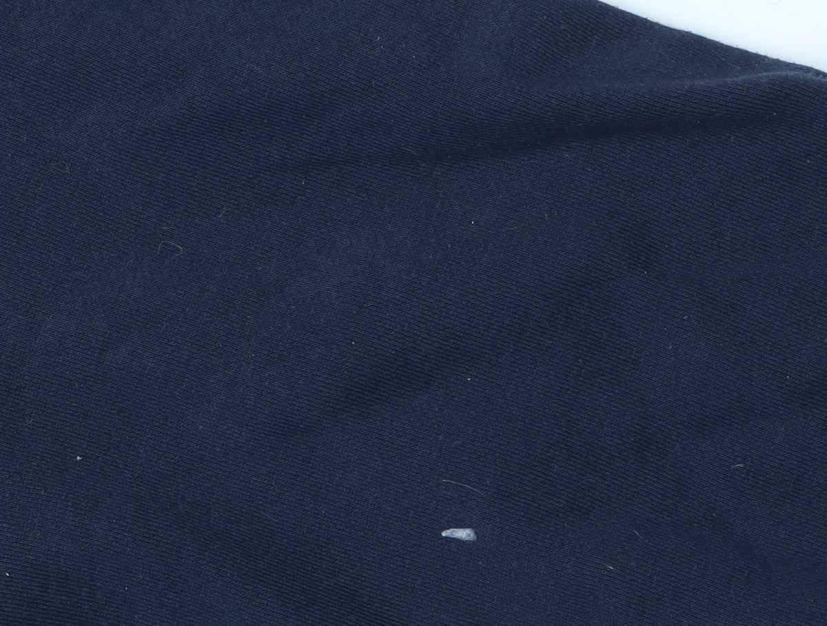 Canterbury Men's Blue Pullover Hoodie, Size M, Logo Accent