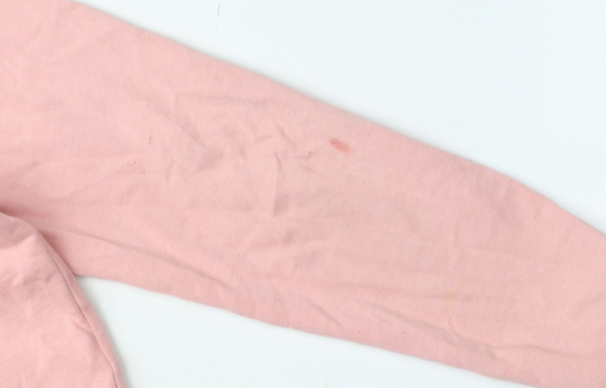 Lee Cooper Girls Pink Full Zip Hoodie - Size 24
