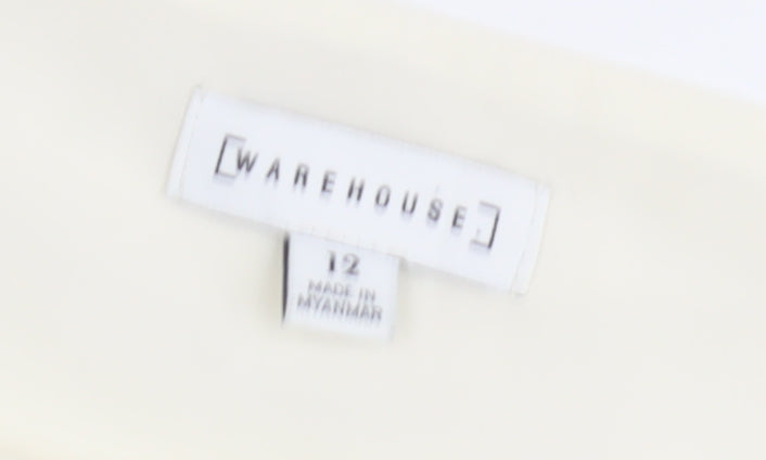 Warehouse Women's Ivory Tank Top - Size 12