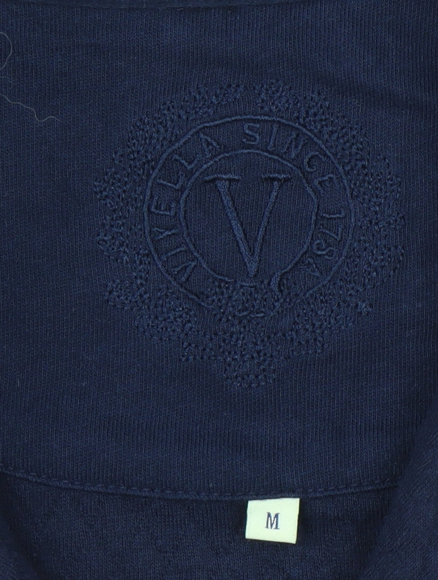 Viyella Women's Blue Full-Zip Cotton Jacket M