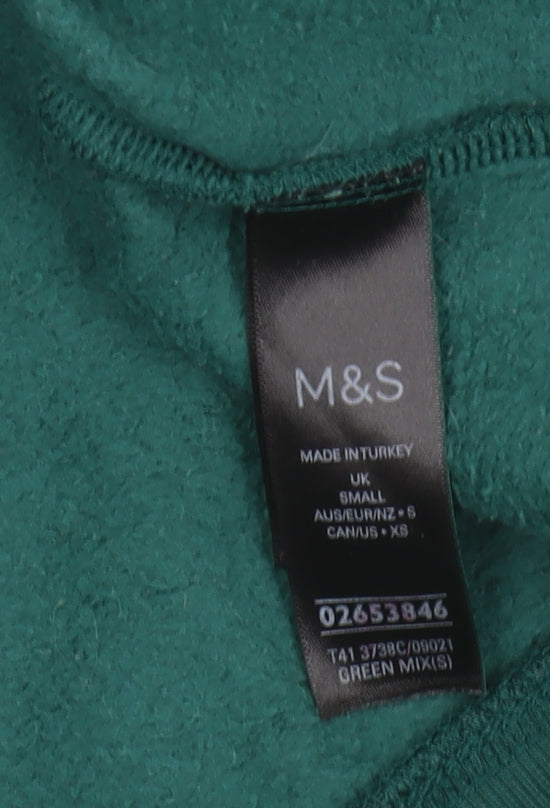 Marks & Spencer Green Women's Pullover Sweatshirt S